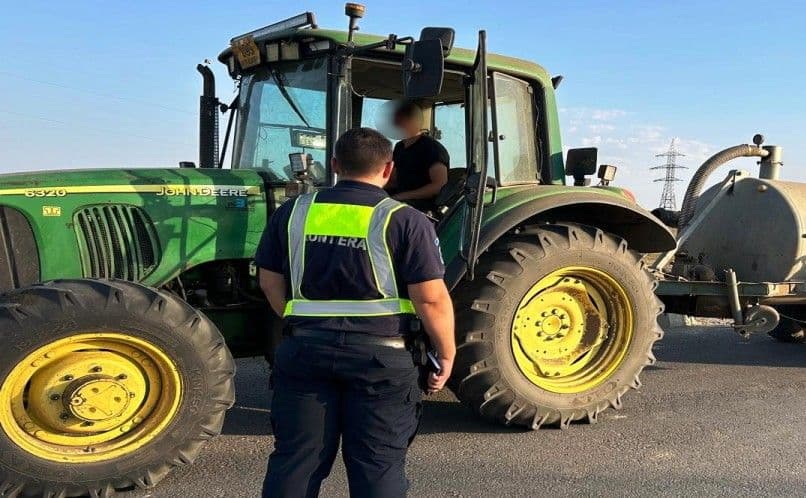 Dosar penal pentru tractarea unei remorci neînmatriculate, la Leorda