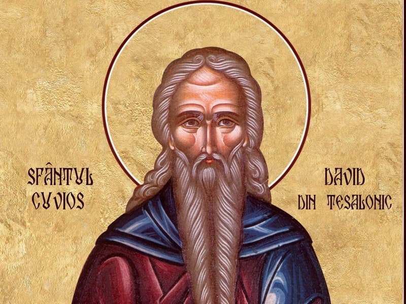 SINAXAR – 26 Iunie – Sfântul Cuvios David din Tesalonic; Sfântul Ierarh Ioan, Episcopul Goţiei