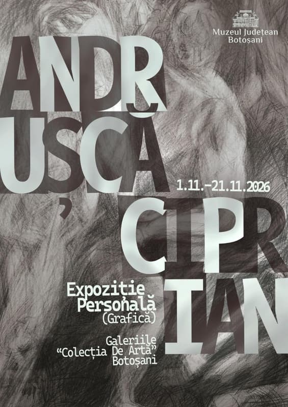 Expoziție personală (grafică) Andrușcă Ciprian
