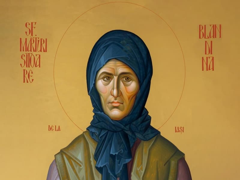 SINAXAR – 24 Mai – Sf. Mărturisitoare Blandina de la Iași; Sf. Cuvios Simeon cel din Muntele Minunat