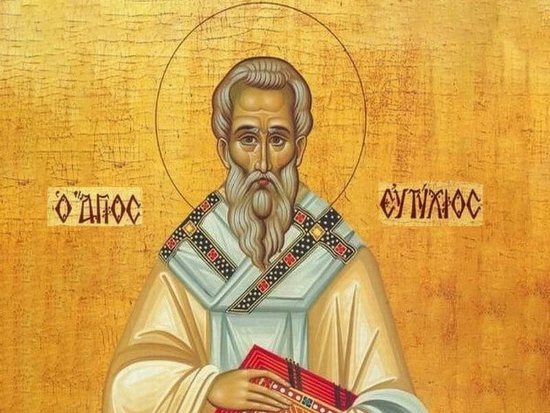 SINAXAR – 24 August – Sfântul Sfinţit Mucenic Eutihie; Sfântul Mucenic Tation