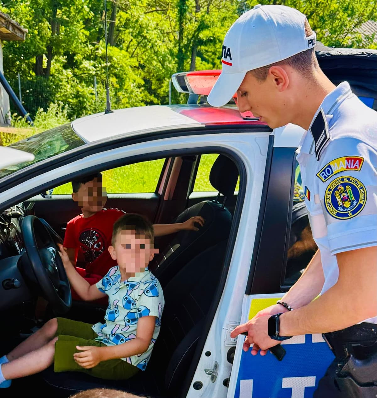 Activități de educație rutieră la Manoleasa
