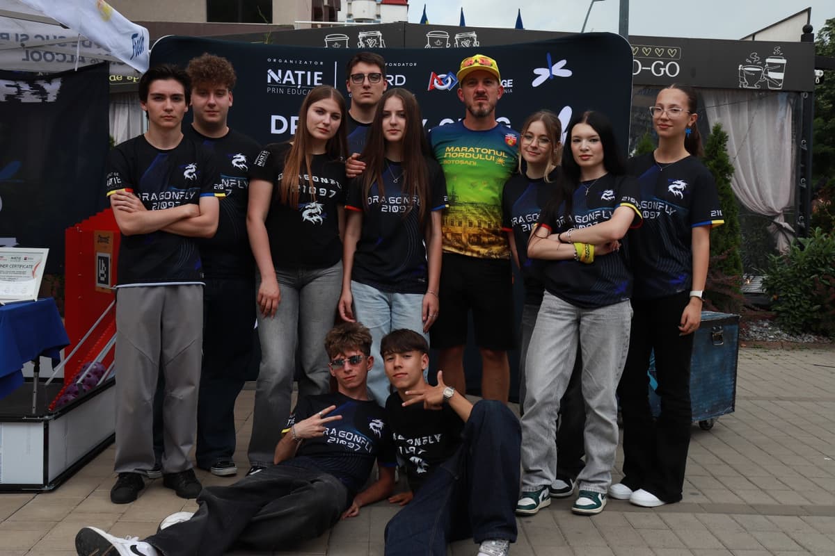 Dragonfly CNGG aduce educația STEAM la Maratonul Nordului