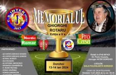 Memorialul „Gheorghi Rotaru”, ediția V-a. Vezi programul meciurilor!
