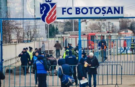 Măsuri de ordine publică la meciul de fotbal dintre F.C. Botoșani și Sepsi OSK Sfântu Gheorghe
