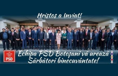 Echipa PSD Botoșani vă urează „Sărbători binecuvântate!”