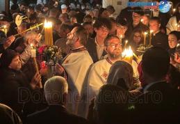 Slujba de Înviere 2024: Mii de credincioși din Dorohoi și împrejurimi au luat Lumina Sfântă – FOTO