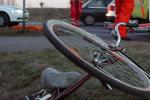 Biciclist accidentat