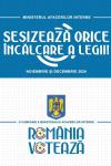 România votează! Campania de informare, prevenire și conștientizare a cetățenilor privind legislația în context electoral