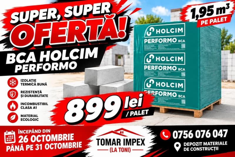Super, super OFERTĂ la Tomar Impex (La Toni) Dorohoi!