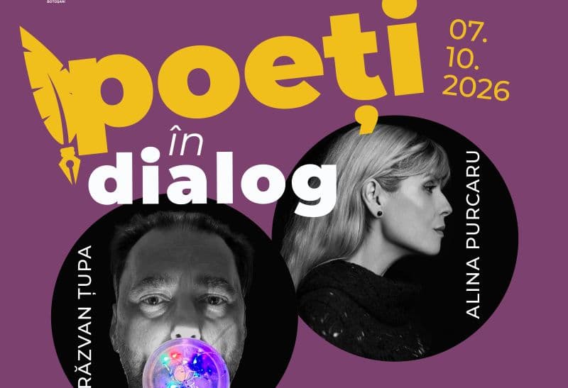 Poeți în dialog la Memorialul Ipotești: Alina Purcaru – Răzvan Țupa
