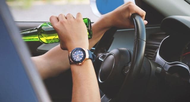 Depistat la volan sub influența alcoolului