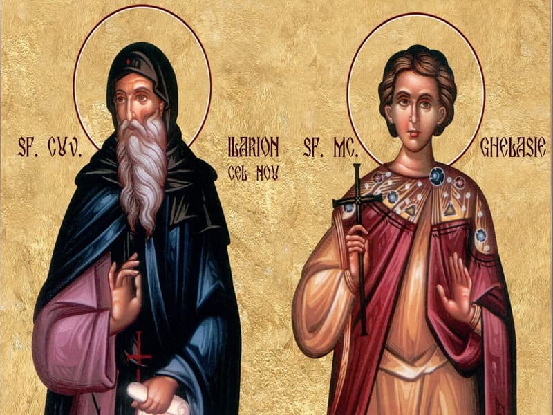SINAXAR – 6 Iunie – Sf. Cuv. Ilarion cel Nou, egumenul Mănăstirii lui Dalmat; Sf. Cuv. Visarion