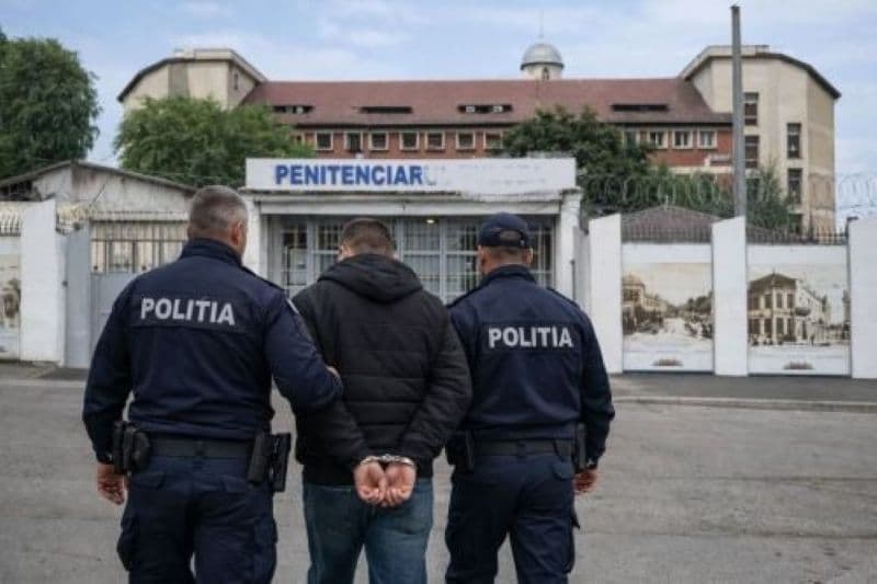 Bărbat condamnat la închisoare pentru amenințare, încarcerat de polițiștii botoșăneni