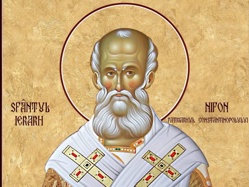 SINAXAR – 11 August – Sf. Ier. Nifon, patriarhul Constantinopolului; Sf. Mc. Evplu arhidiaconul