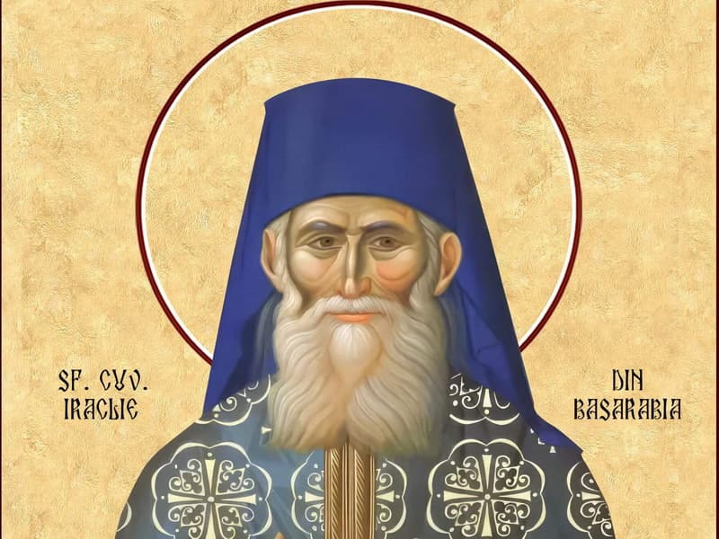 SINAXAR – 3 August – Sfântul Cuvios Mărturisitor Iraclie din Basarabia
