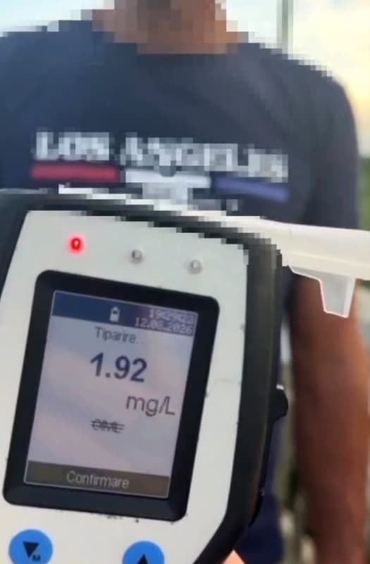 Biciclist beat criță sancționat de polițiști cu o amendă de 1700 lei