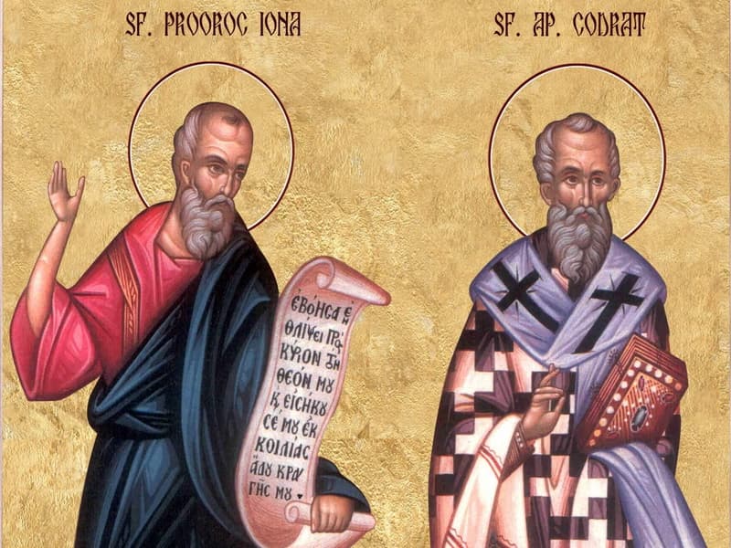 SINAXAR – 21 Septembrie – Sf. Ap. Codrat; Sf. Proroc Iona