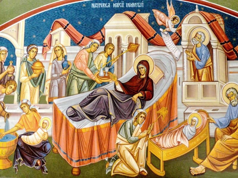 SINAXAR – 8 Septembrie – Naşterea Maicii Domnului