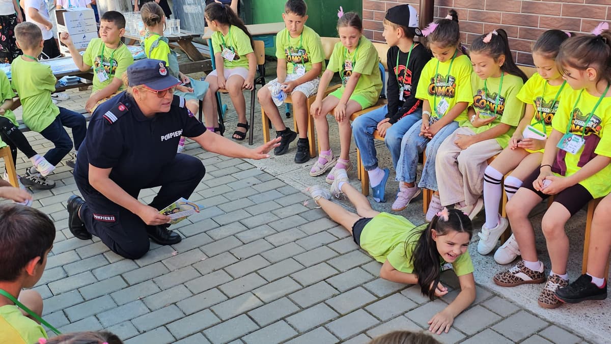 „Vacanță în siguranță” pentru peste 180 de copii din comuna Hilișeu-Horia - FOTO