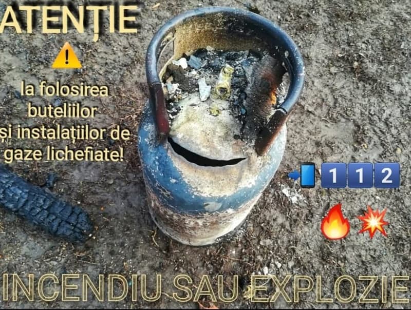 Bărbat din Corlăteni ajuns la spital cu arsuri după ce a încercat să verifice butelia cu flacăra unui chibrit