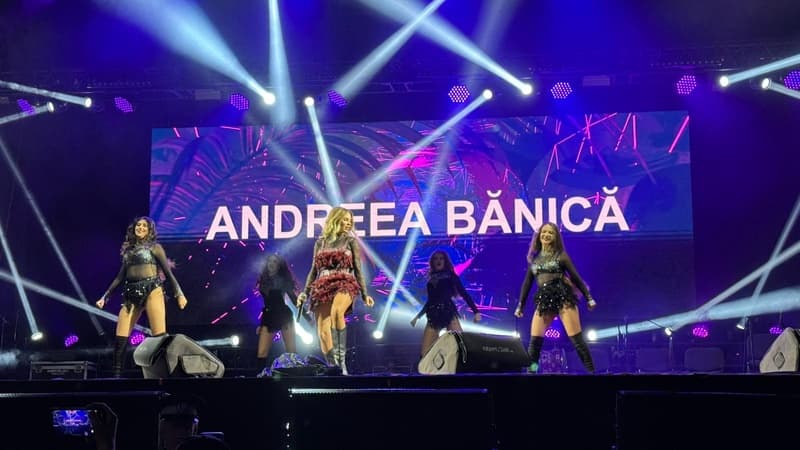 Andreea Bănică, între nostalgie și ritmuri noi la Dorohoi