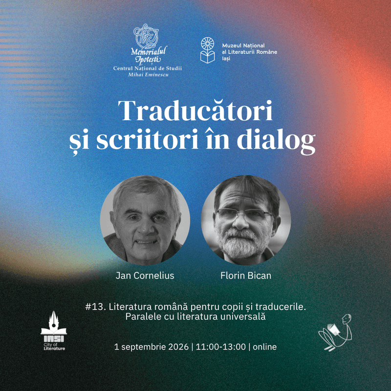 Traducători și scriitori în dialog – episodul 13
