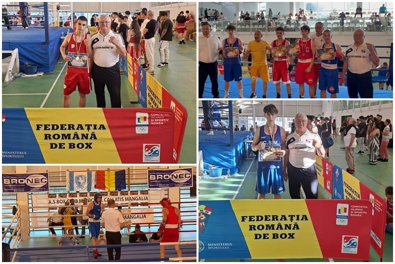 Tinerii pugiliști din Dorohoi strălucesc la Turneul Internațional de Box de la Mangalia
