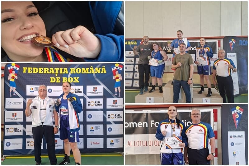 Rezultat deosebit pentru C.S. Municipal BOX Dorohoi: Andra Spatariu obține Medalia de Bronz la Cupa României de Box Feminin