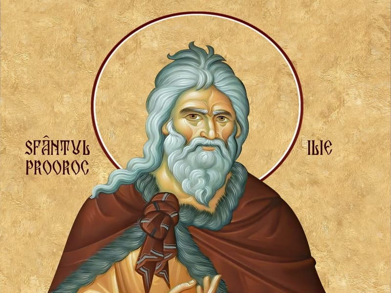 SINAXAR – 20 Iulie – Sfântul şi slăvitul Proroc Ilie Tesviteanul