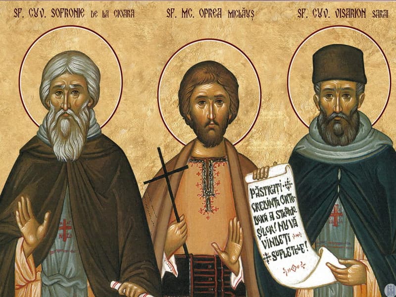 SINAXAR – 21 Octombrie – Sf. Cuv. Mărturisitori: Visarion şi Sofronie; Sf. Mc. Oprea