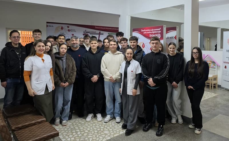 „Salvează o viață!” – Elevii Liceului „Regina Maria” din Dorohoi au donat sânge