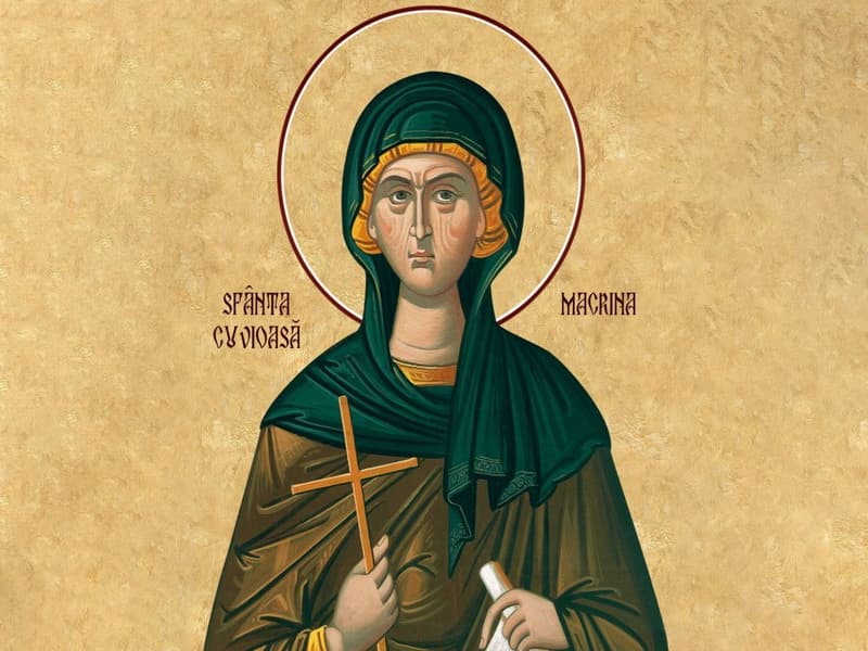SINAXAR – 19 Iulie – Sf. Macrina sora, Sf. Vasile cel Mare; Aflarea moaştelor Sf. Serafim de Sarov
