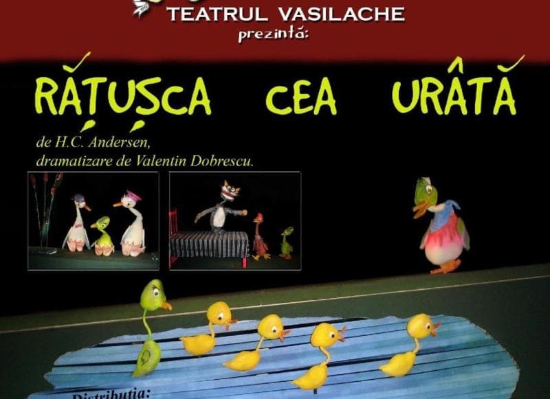 La cererea publicului Rățușca cea urâtă revine pe scena Teatrului Vasilache!
