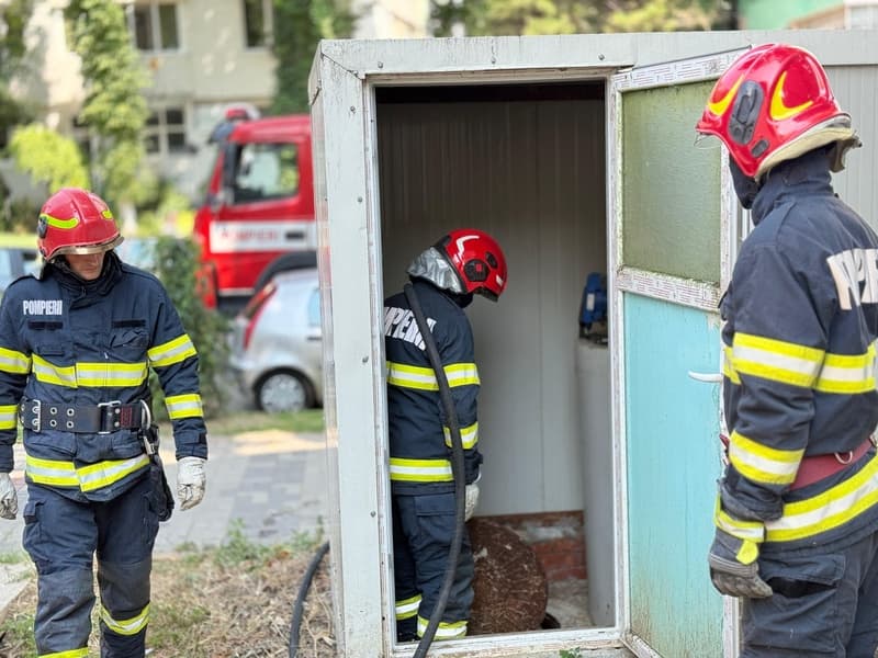 Alertă la Spitalul Județean „Mavromati”: suspiciune de scăpare de gaze, infirmată de verificări