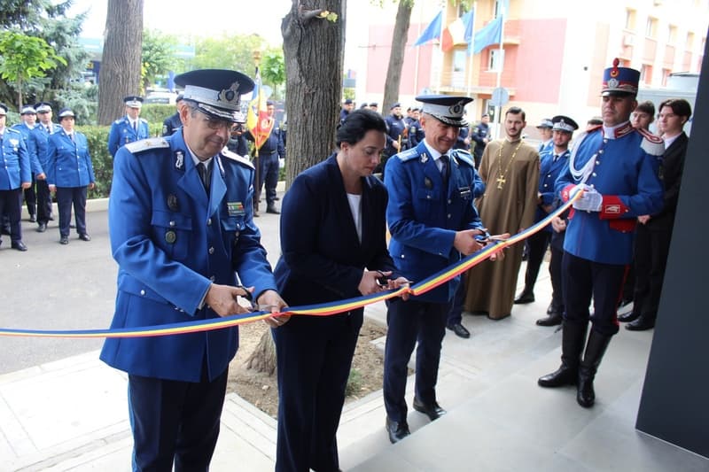 Inaugurarea noului sediu al Detașamentului 1 Jandarmi mobil Botoșani din cadrul Inspectoratului de Jandarmi Județean Botoșani