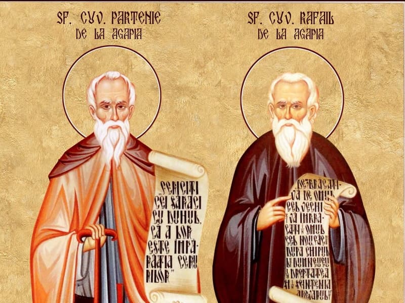 SINAXAR – 21 Iulie – Sfinţii Cuvioşi Rafael şi Partenie de la Agapia Veche; Sfântul Proroc Iezechiel