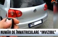 Dispozitive care ascund numerele de înmatriculare ale mașinilor se vând pe internet. Ce riscă cei care le folosesc - VIDEO