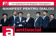 Manifestul pentru dialog „ANTISOCIAL” ajunge la Botoșani