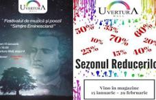 Eminescu, reduceri și ateliere - Evenimente pentru toate vârstele în acest week-end la Uvertura Mall