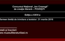 Start înscrieri la Concursul Național „Ion Creangă” de creație literară – POVEȘTI 