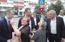 Fostul prim-ministru Victor Ponta întâmpinat căldură la Botoșani