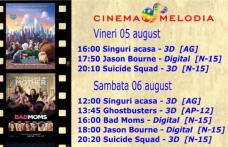 Vezi ce filme vor rula la Cinema „MELODIA” Dorohoi, în săptămâna 5 – 11 august 2016– FOTO