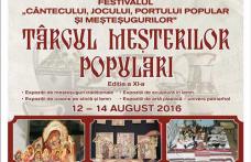 Eveniment cultural în acest weekend: Festivalul cântecului, jocului, portului popular şi meşteşugurilor