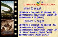 Vezi ce filme vor rula la Cinema „MELODIA” Dorohoi, în săptămâna 26 august – 1 septembrie 2016 – FOTO