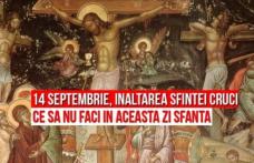 Înălțarea Sfintei Cruci. Superstiţii: De ce nu trebuie să mâncăm usturoi de Ziua Crucii