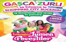 GAȘCA ZURLI va susține spectacolul „Întâmplări din lumea poveştilor” în parcarea Shopping City Suceava