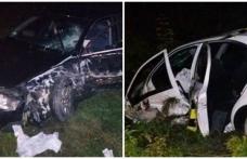 ACCIDENT cu victime încarcerate, după ce două maşini s-au izbit frontal. Trei tineri au ajuns la spital!