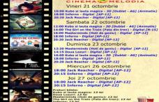 Vezi ce filme vor rula la Cinema „MELODIA” Dorohoi, în săptămâna 21 – 27 octombrie