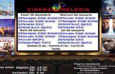 Vezi ce filme vor rula la Cinema „MELODIA” Dorohoi, în săptămâna 29 decembrie – 4 ianuarie - FOTO